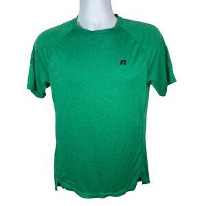 Russell Mens Green Dri-Power 360 Training Fit Shirt Size S